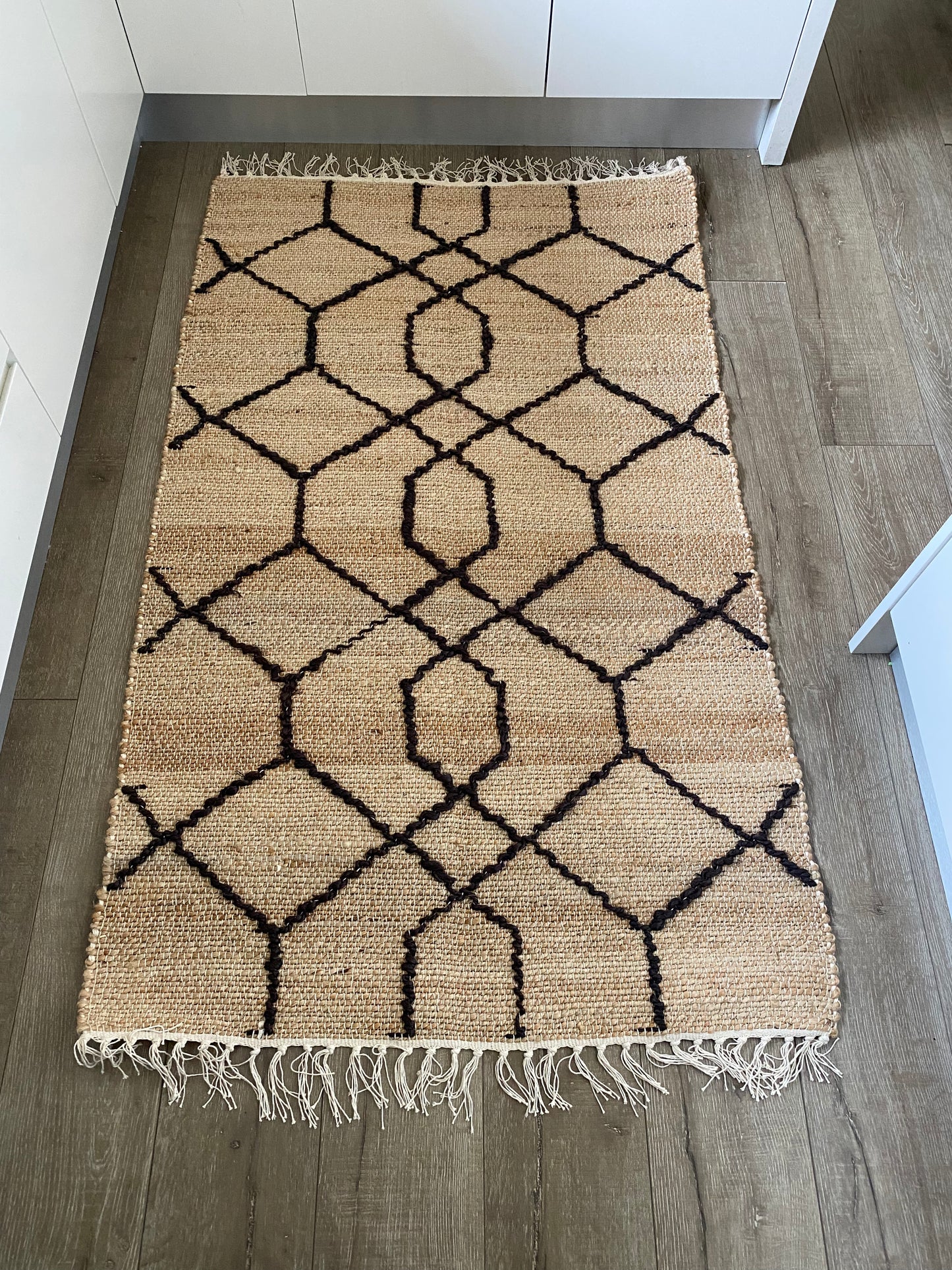 Natural Carita Handwoven Jute Rug